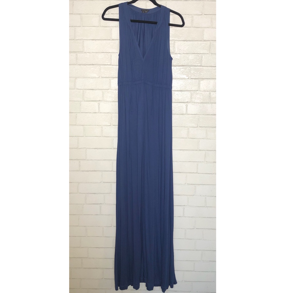 Theory Annemarie Blue Maxi Dress